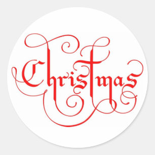 CHRISTMAS RONDE STICKER