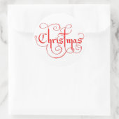 CHRISTMAS RONDE STICKER (Tas)