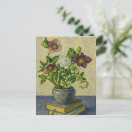 Christmas Rose Postcard Briefkaart