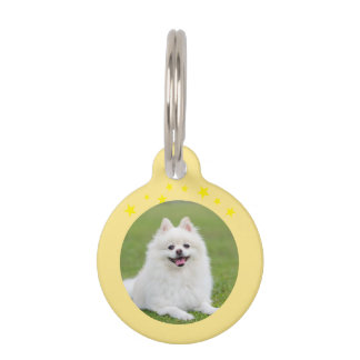 Christmas Round Pet Tag – Festive Holiday ID Tag Huisdierpenning