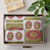 Christmas Rozen Tissue Paper Tissuepapier (Geschenk)