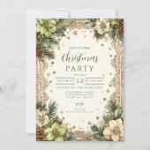 Christmas Rustic Woodland Charm Kaart (Voorkant)