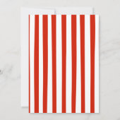 Christmas Safari 2nd Birthday Invitation Kaart (Achterkant)