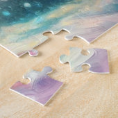 Christmas Saguaro Cactus Whimsical Desert Legpuzzel (Zijkant)