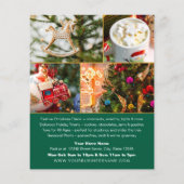 Christmas Sale Shopping Festive Green Business Flyer (Achterkant)