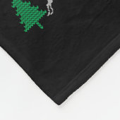 Christmas Santa 67 Six Seven Meme Ugly Sweater  Fleece Deken (Hoek)