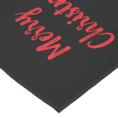 Christmas Santa Baby Personalize 14 x 72 Korte Tafelloper (Hoek)