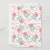 Christmas Santa Baby shower Boy Blue Retro Auto Kaart (Achterkant)