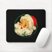 Christmas Santa Claus Face Old Fashioned Pajamas H Muismat (Met muis)