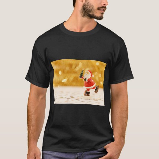 Christmas Santa Claus Joy T-shirt (Voorkant)