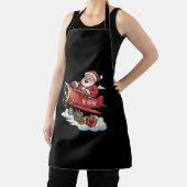 Christmas Santa Claus Pilot Flying Airplane Gift Schort (Insitu)