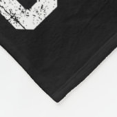 Christmas Santa Claus Snowman Reindeer Griddy Grid Fleece Deken (Hoek)