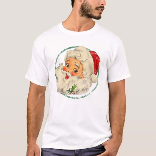 Christmas Santa Claus T-shirt (Voorkant)