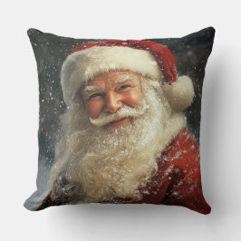 Christmas Santa Claus Throw Pillow Kussen