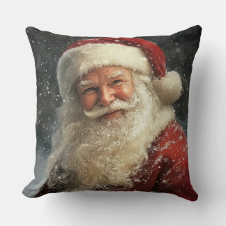 Christmas Santa Claus Throw Pillow Kussen