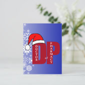 CHRISTMAS SANTA DP - ARTS VAN FARMACY FEESTDAGENKAART (Staand voorkant)