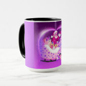 Christmas Santa Gift Giver Mok (Voorkant links)