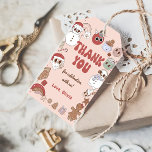 Christmas Santa Groovy Hippie Verjaardagscadeau La Cadeaulabel<br><div class="desc">Christmas Santa Groovy Hippie Verjaardagscadeau Label</div>