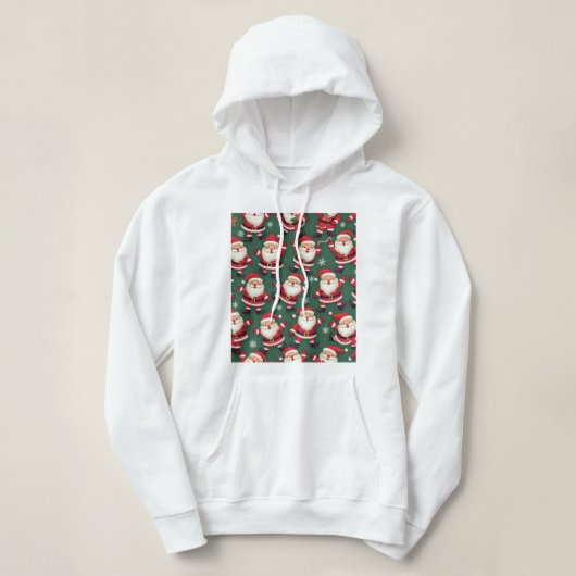 Christmas Santa Hoodie (Design voorkant)