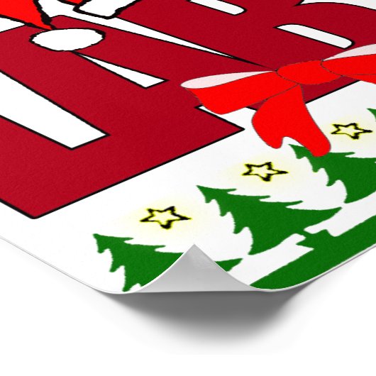 CHRISTMAS SANTA LABORATORY POSTER (Hoek)