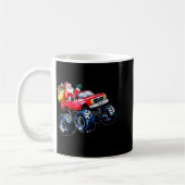 Christmas Santa Monster Truck Xmas Boys Kids Toddl Koffiemok (Links)
