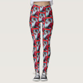 CHRISTMAS SANTA MOUSE LEGGINGS (Voorkant)