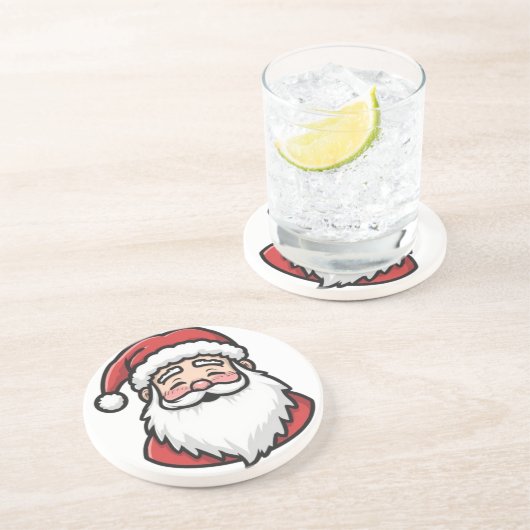 Christmas Santa Onderzetter (Zijkant)