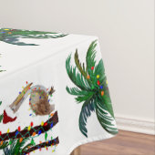 Christmas Santa pelican Holiday tablecloths Tafelkleed (Voorbeeld)