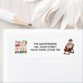 Christmas & Santa personalize Etiket (Insitu)