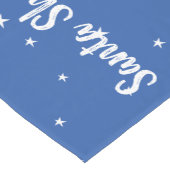 Christmas Santa Shark Personalize 14 x 72 Korte Tafelloper (Hoek)