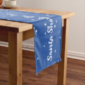 Christmas Santa Shark Personalize 14 x 72 Korte Tafelloper (Voorbeeld)