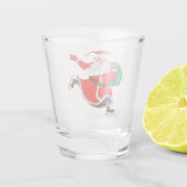 Christmas Santa Shot Glass Glas (Achterkant)