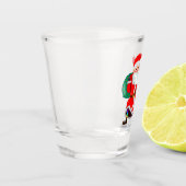 Christmas Santa Shot Glass Shot Glas (Links)