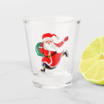 Christmas Santa Shot Glass Shot Glas<br><div class="desc">Kerstman Shot Brillen Kerstmis - Schilderen - of Kiezen / Uw Unieke Tekst / Naam / Kleur / Lettertype / Grootte / Elementen - Maak Uw Speciale Shot Glass Gift - Vergroot en verplaats of verwijder en voeg elementen / tekst met Maatwerk tool ! Schilderen en ontwerpen van MINNED. Bekijk...</div>