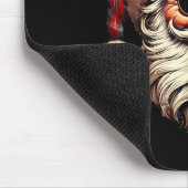 Christmas Santa Smoking Cigar With Sungl Cigar Smo Muismat (Hoek)