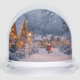 Christmas Santa Village Sneeuwbol