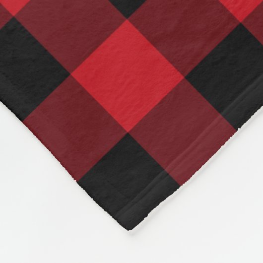 Christmas  Santa Voeg naam of bericht toe Fleece Deken (Hoek)