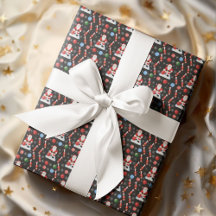 Christmas Santa's Bowling Pattern