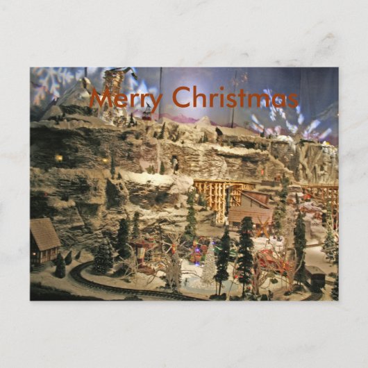 Christmas Scene Briefkaart (Voorkant)