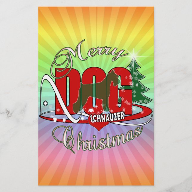 CHRISTMAS SCHNAUZER (Voorkant)