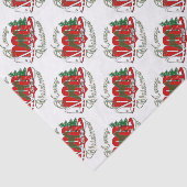 CHRISTMAS SCHNAUZER TISSUEPAPIER (Detail)