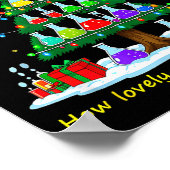 Christmas Science Teacher 67 Meme Santa Oh Chemist Poster (Hoek)