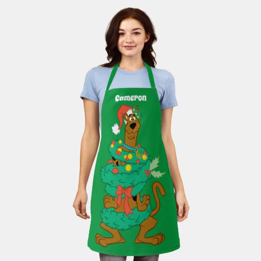 Christmas Scooby Schort (Gedragen)