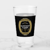 Christmas Scotch Whiskey Label Glas (Voorkant)