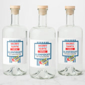 Christmas Scotch Whiskey Label Likeurfles Etiket (Flessen)