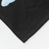 Christmas Scottish Highland Cow Wrapped In Christm Fleece Deken (Hoek)