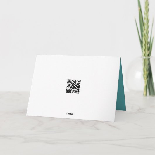 Christmas Sea Turtle With Candy Canes Kaart (Achterkant)