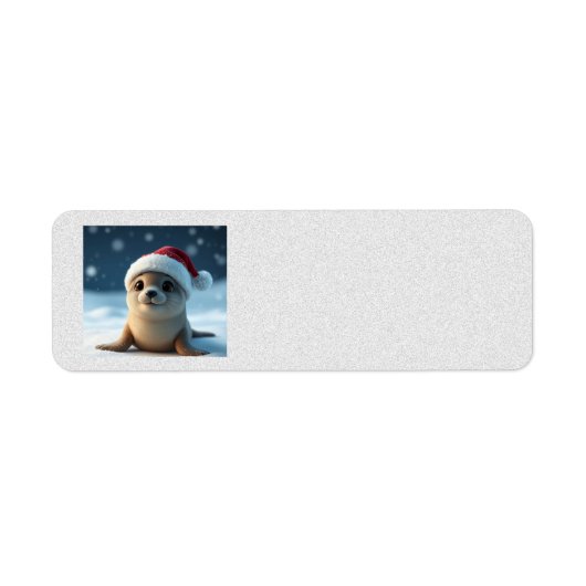 Christmas Seal Adresetiketten Etiket (Voorkant)