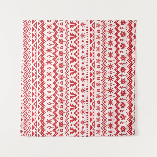 Christmas seamless pattern wandkleed (Voorkant (horizontaal))