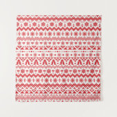 Christmas seamless pattern wandkleed (Voorkant)